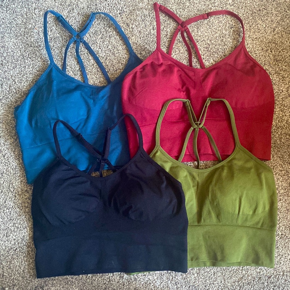 Lot of 4 Workout Tank Tops